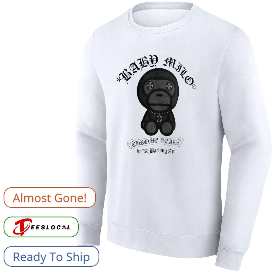 Chrome Hearts Baby Milo by A Bathing Ape shirt, hoodie, sweater