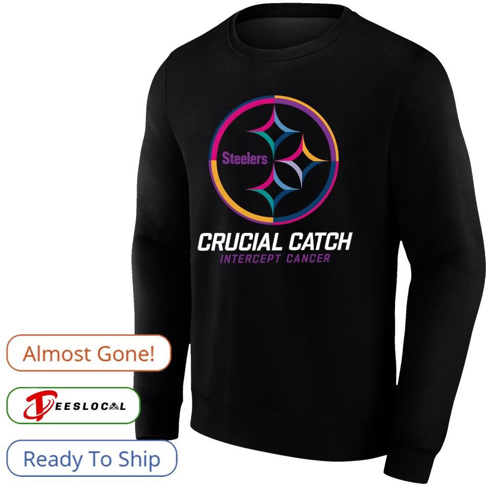 Crucial Catch intercept cancer Pittsburgh Steelers Nike 2024 NFL