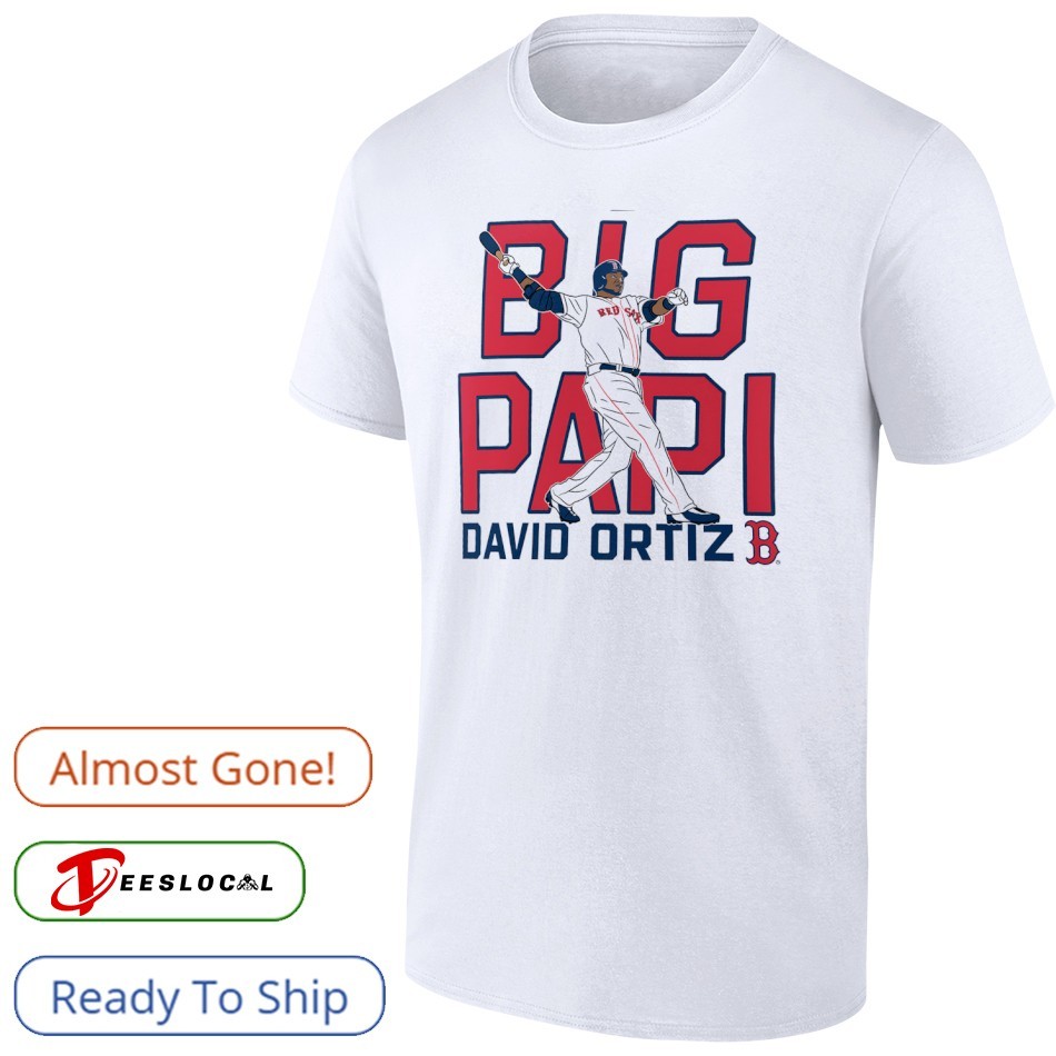 トップス papi David Ortiz big papi Boston Red Sox baseball shirt, hoodie