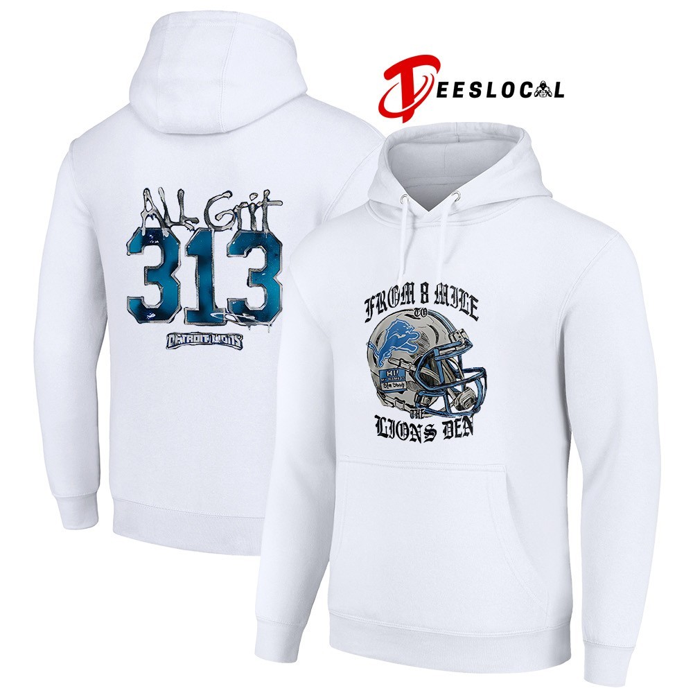 Detroit Lions x Eminem from 8 mile to the Lions den all Grit 313