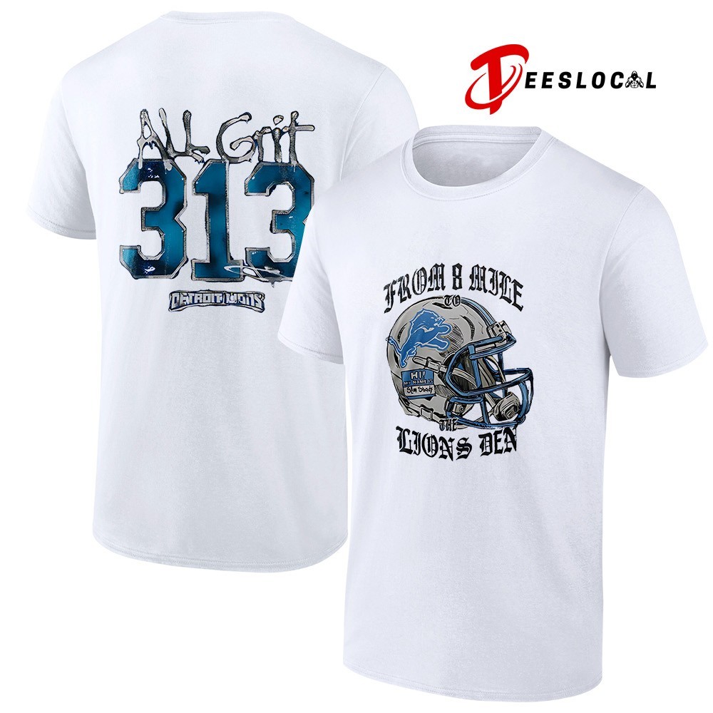 Detroit Lions x Eminem from 8 mile to the Lions den all Grit 313