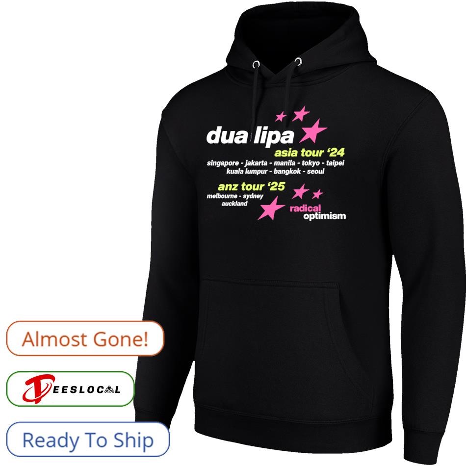 Dua Lipa Radical Optimism 2025 ANZ Tour shirt, hoodie, sweater