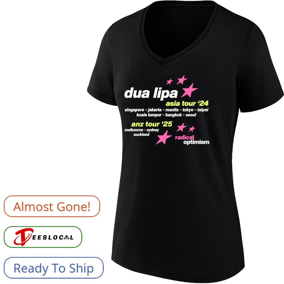 Dua Lipa Radical Optimism 2025 ANZ Tour shirt, hoodie, sweater