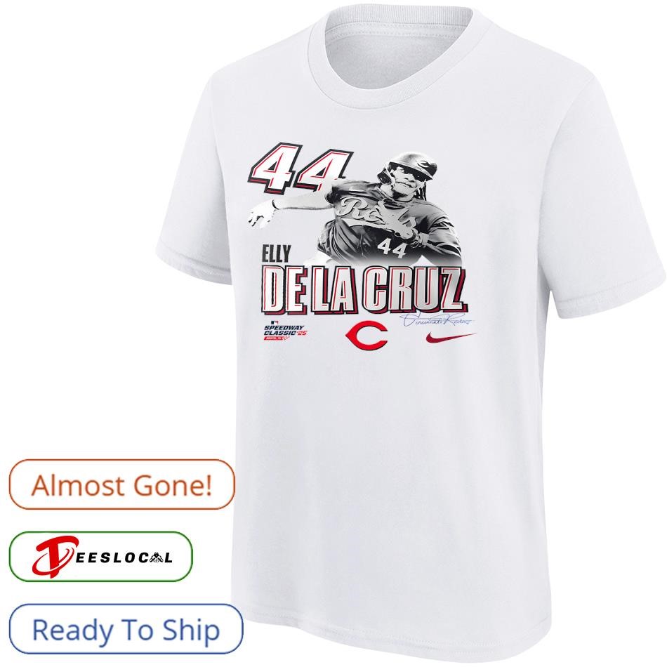 Elly De La Cruz Cincinnati Reds MLB Speedway Classic 2025 shirt