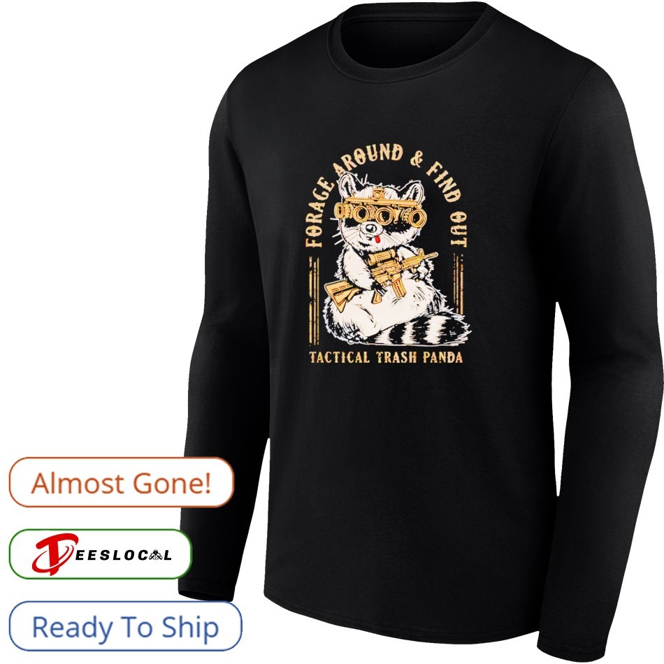 Forage around and find out tactical trash panda shirt, hoodie