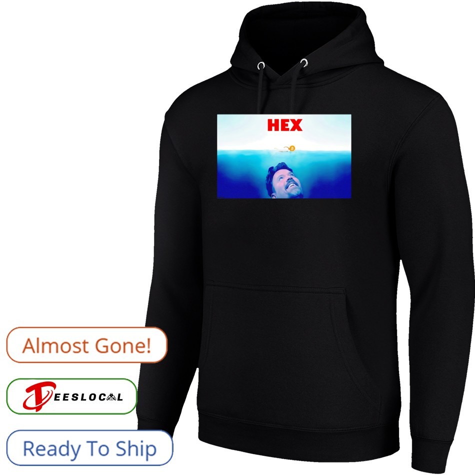 Hex bitcoin style Jaws shirt, hoodie, sweater, long sleeve and tank top