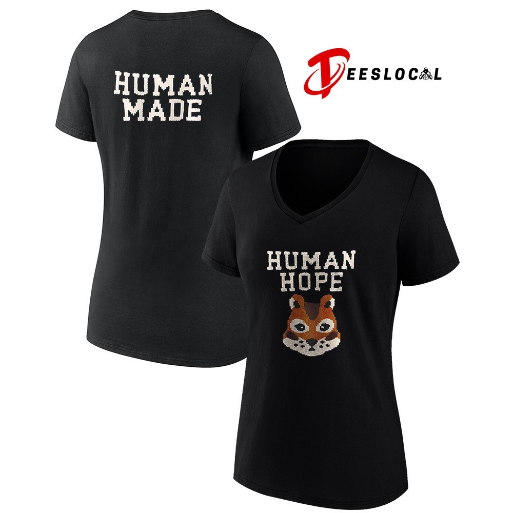HUMAN HOPE & HUMAN MADE リスマスコット Human Made x J Hope Human Hope squirrel mascot shirt, hoodie