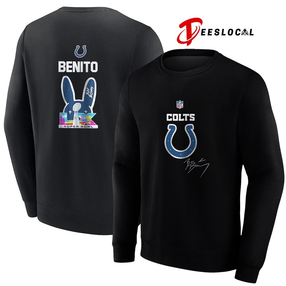 Indianapolis Colts x Bad Bunny Super Bowl Benito signature shirt