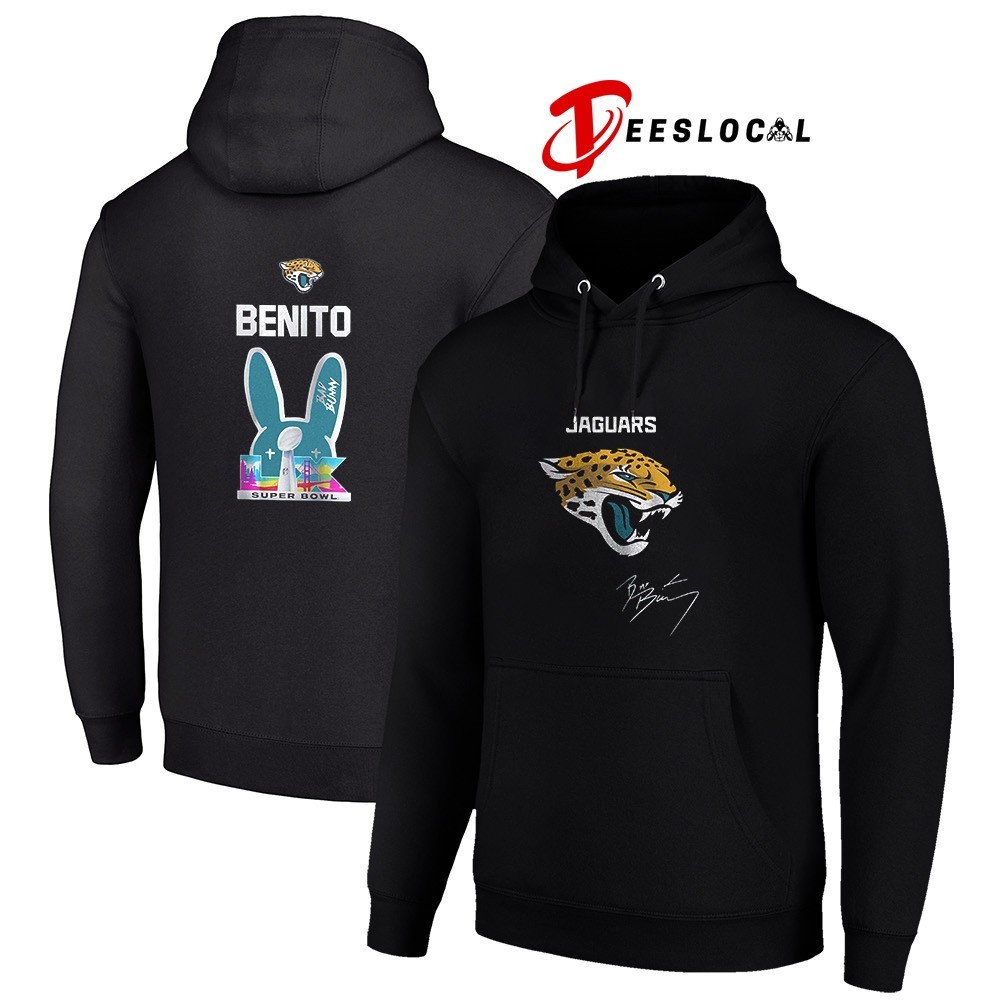 Jacksonville Jaguars x Bad Bunny Super Bowl Benito signature shirt