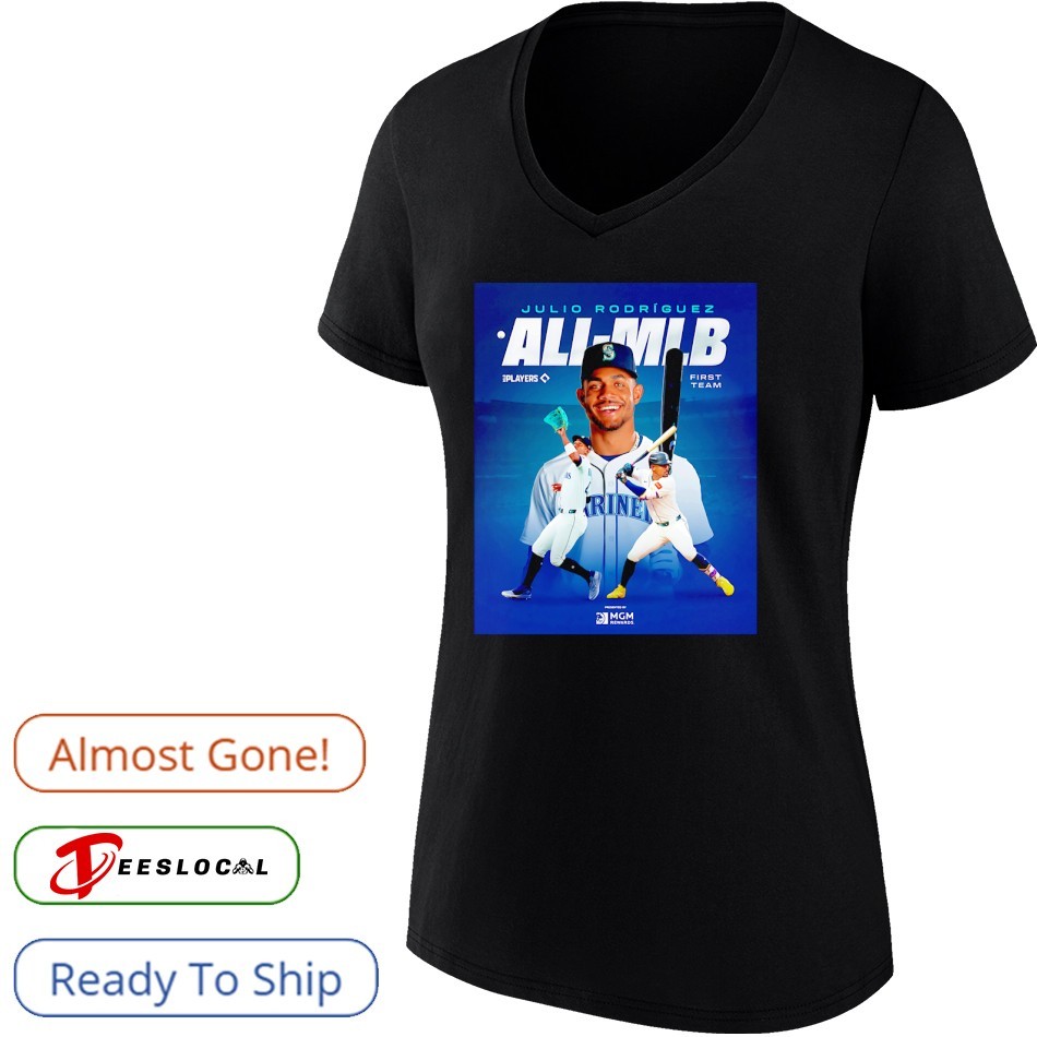 Julio Rodríguez All MLB first team Seattle Mariners poster shirt