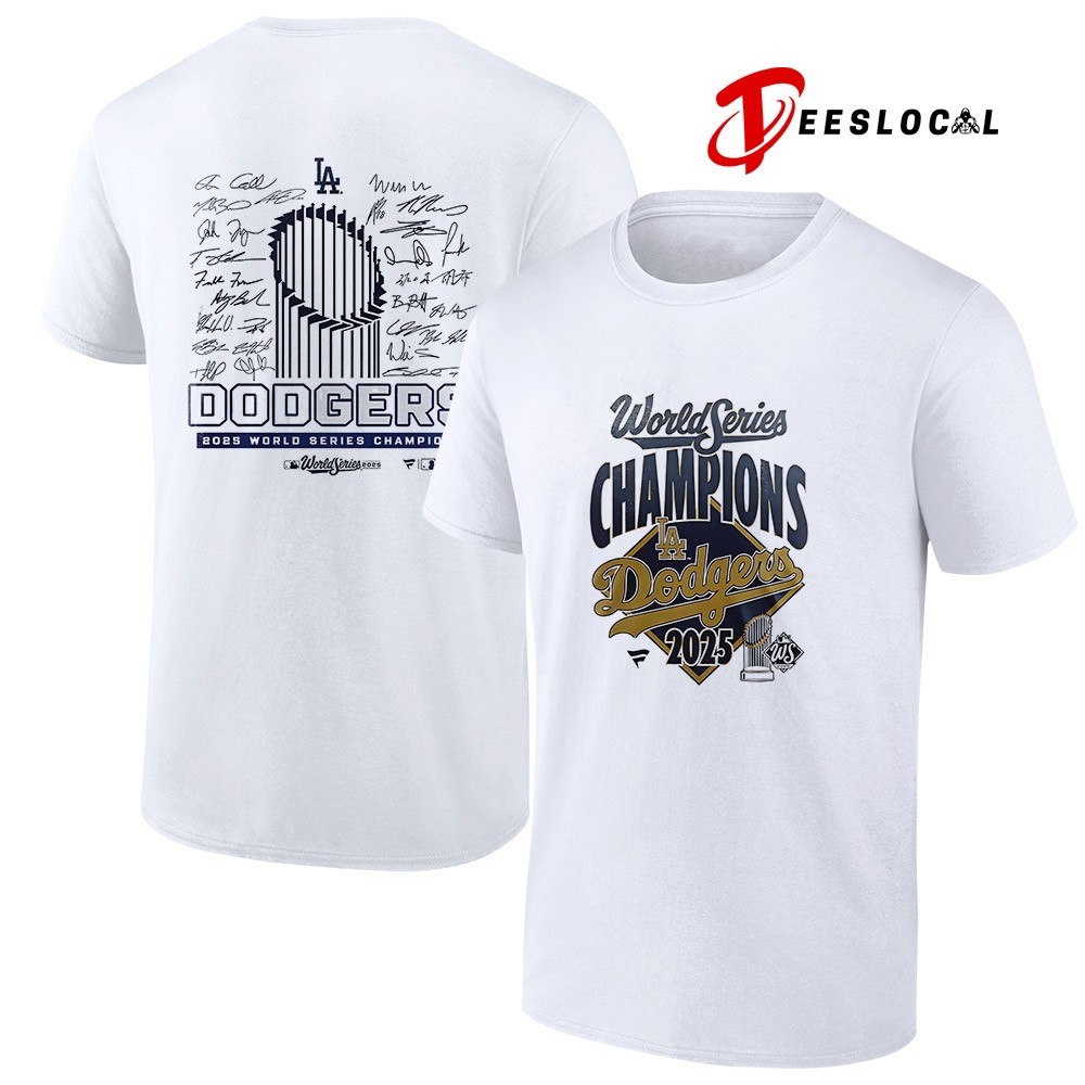 LA Dodgers World Series 2025 Champions Limited Edition 2 Sided