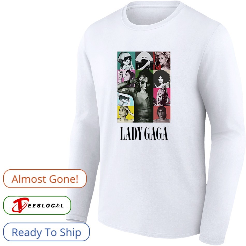 Lady Gaga Mayhem tour picture vintage shirt, hoodie, sweater, long