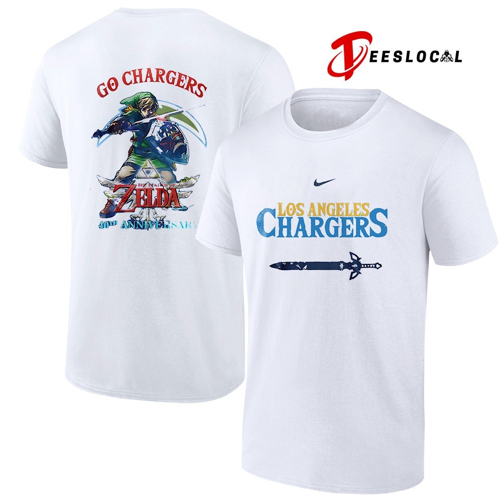 シャツ NFL CHARGERS game shirts New Era NFL Men's Los Angeles Chargers 50 Yard Line Short Sleeve T