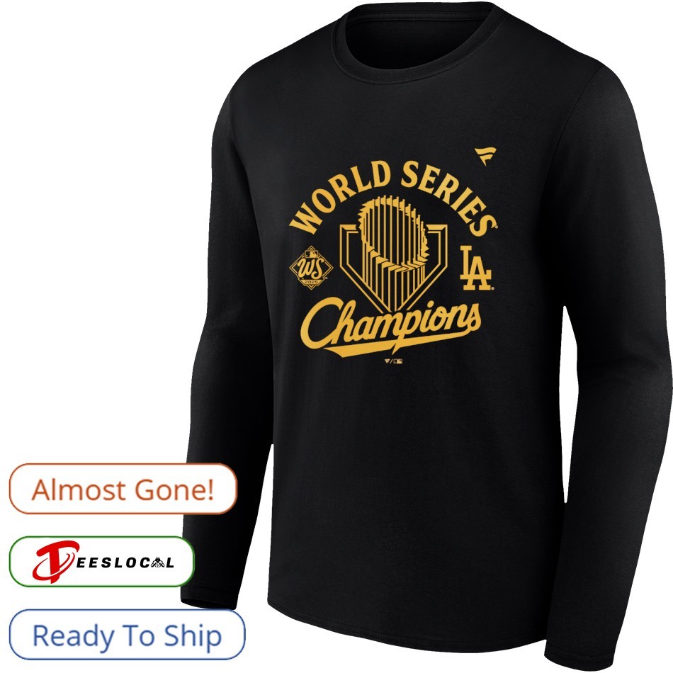 Dodgers ワールドシリーズチャンピオンズ　2025 ロングスリーブ　L Los Angeles Dodgers 2025 World Series Champions Locker Room shirt