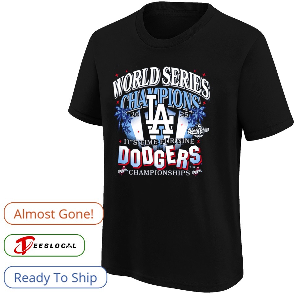 Los Angeles Dodgers 2025 World Series Champions Spotlights It's