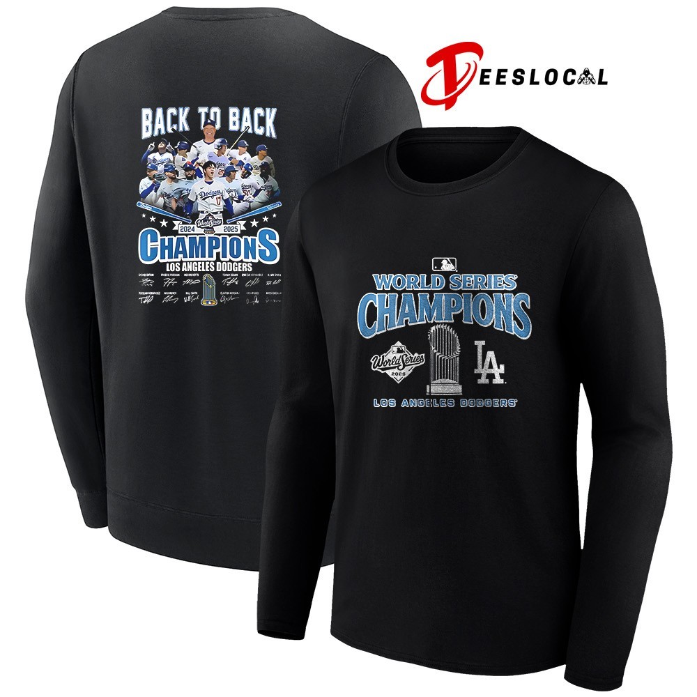 Los Angeles Dodgers 2025 world series back to back champions team