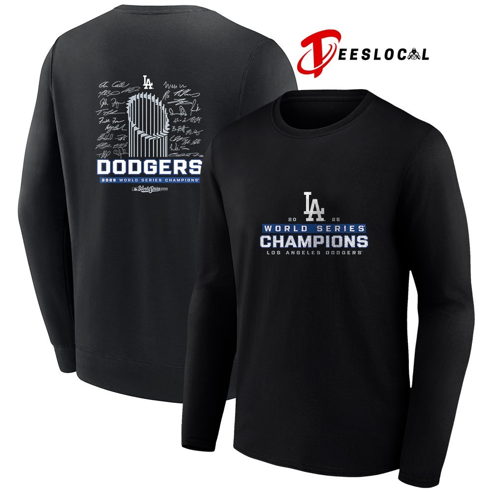 Los Angeles Dodgers 2025 world series champions big and tall