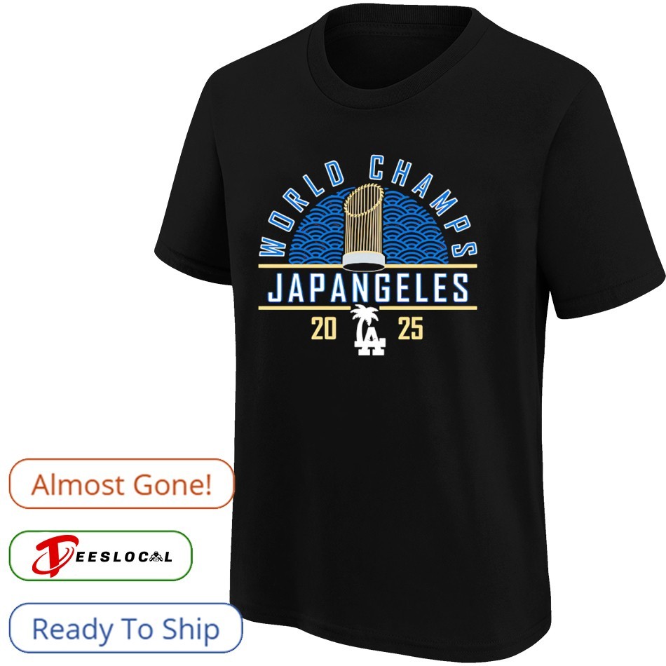 Los Angeles Dodgers Back To Back World Champs Japangeles 2025