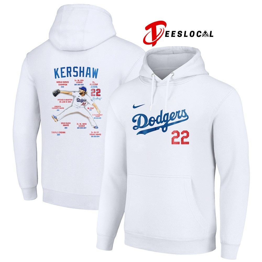 Los Angeles Dodgers Clayton Kershaw pose signature legendary - Main Image