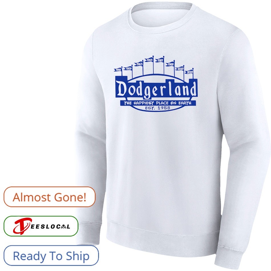 Los Angeles Dodgers Dodgerland 2024 The Happiest Place on Earth