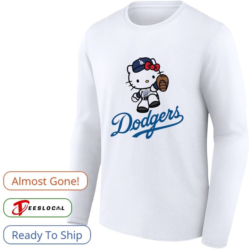 Los Angeles Dodgers Hello Kitty 2025 World Champions shirt, hoodie