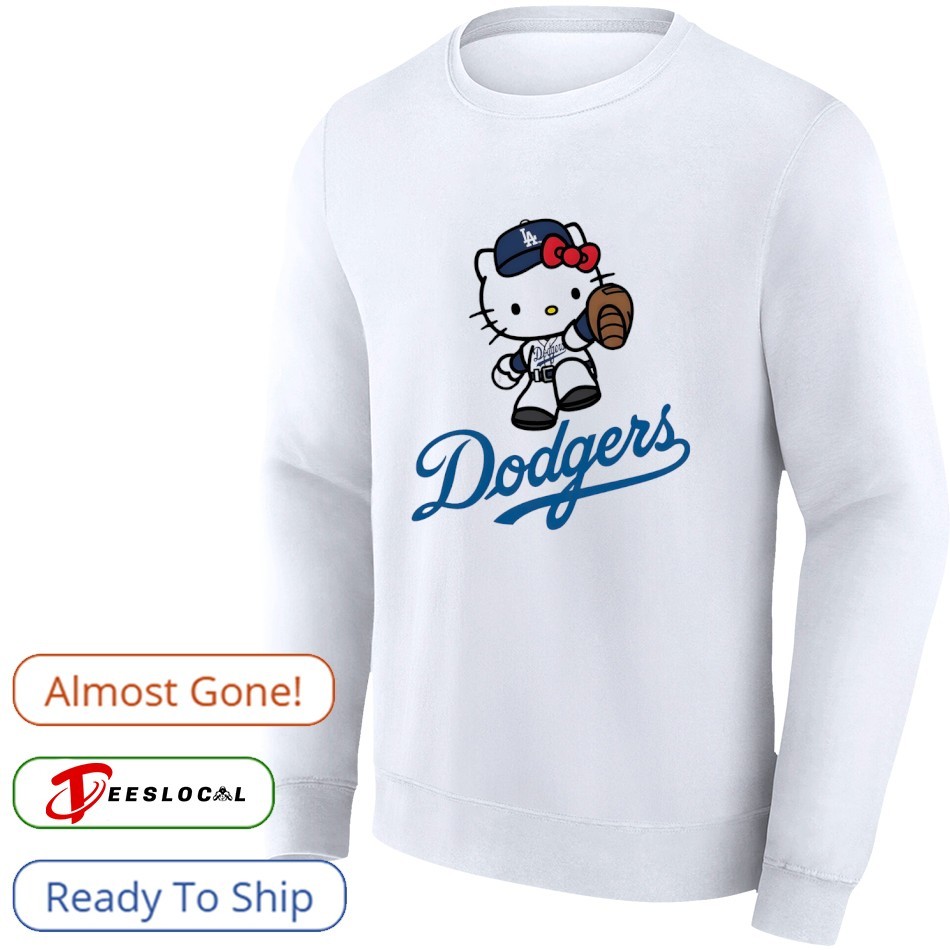 Los Angeles Dodgers Hello Kitty 2025 World Champions shirt, hoodie