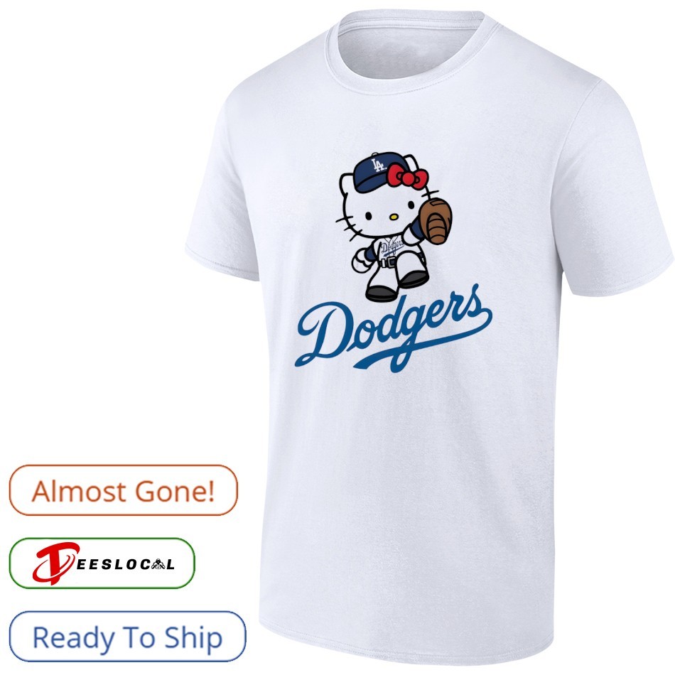 Los Angeles Dodgers Hello Kitty 2025 World Champions shirt, hoodie