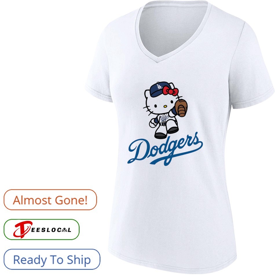 Los Angeles Dodgers Hello Kitty 2025 World Champions shirt, hoodie