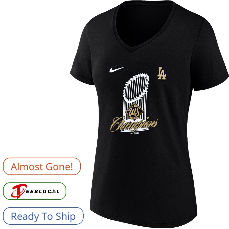 Los Angeles Dodgers Nike 2025 World Series Champions Trophy shirt