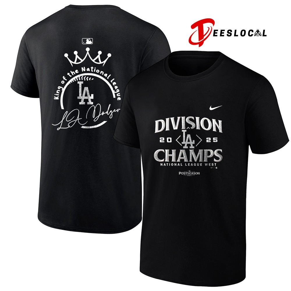 Los Angeles Dodgers West Division champions king of the national