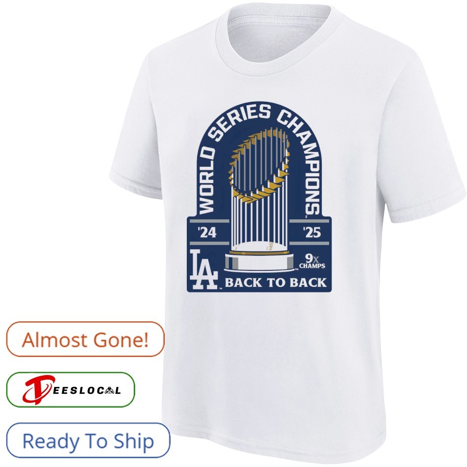 Los Angeles Dodgers WinCraft Back-To-Back World Series Champions