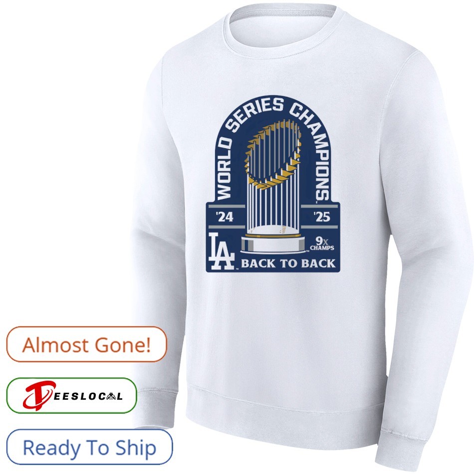 Los Angeles Dodgers WinCraft Back-To-Back World Series Champions