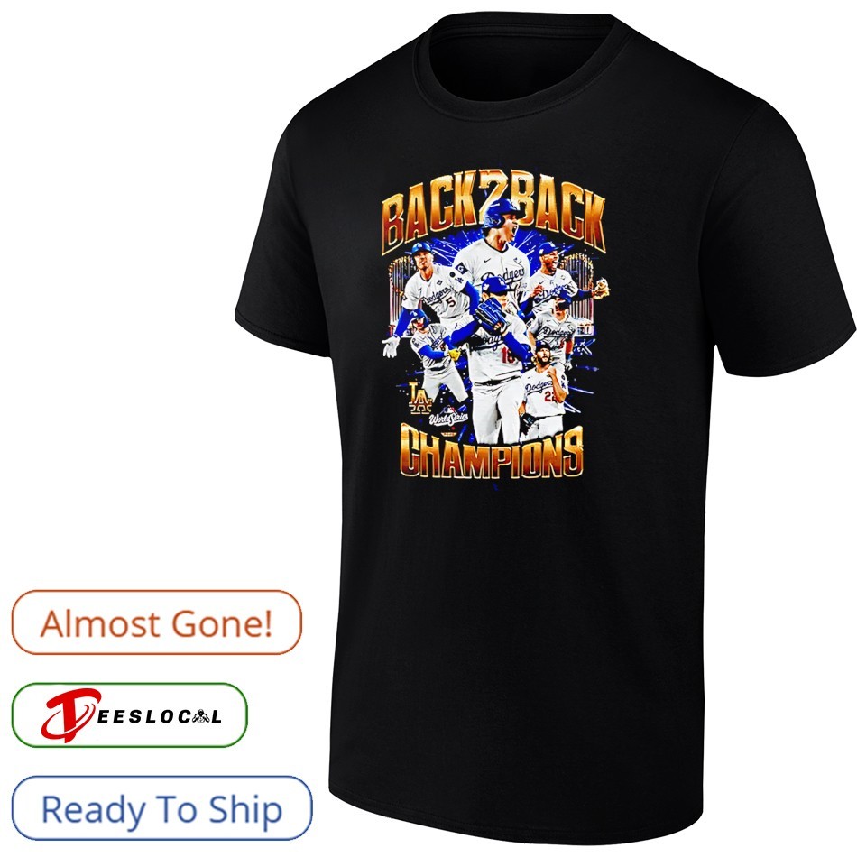 LA Dodgers ワールドシリーズチャンピオンTシャツ 2025 Los Angeles Dodgers 2025 National League Champions World Series