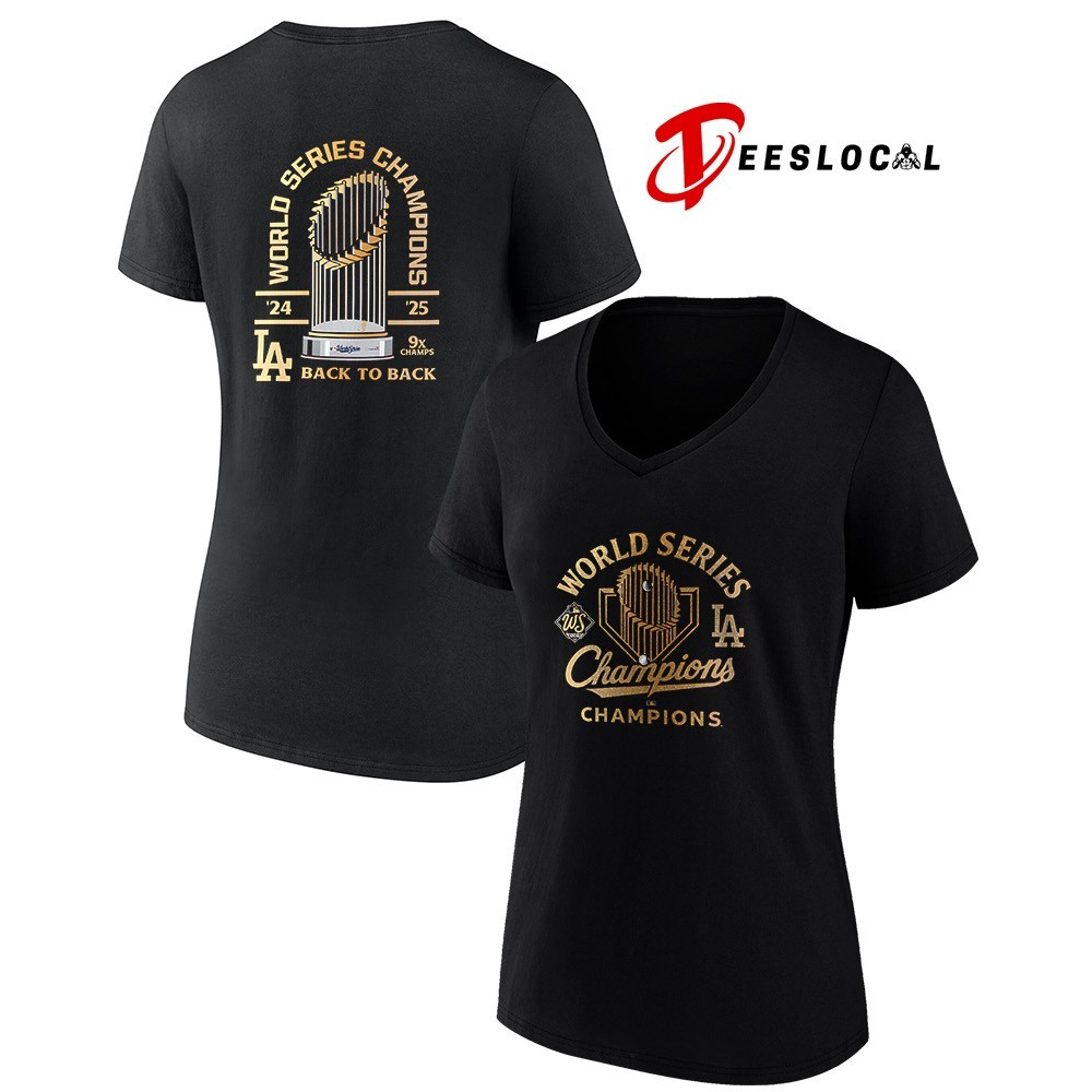 2025ワールドシリーズチャンピオン Tシャツ 黒 mens-nike-black-los-angeles-