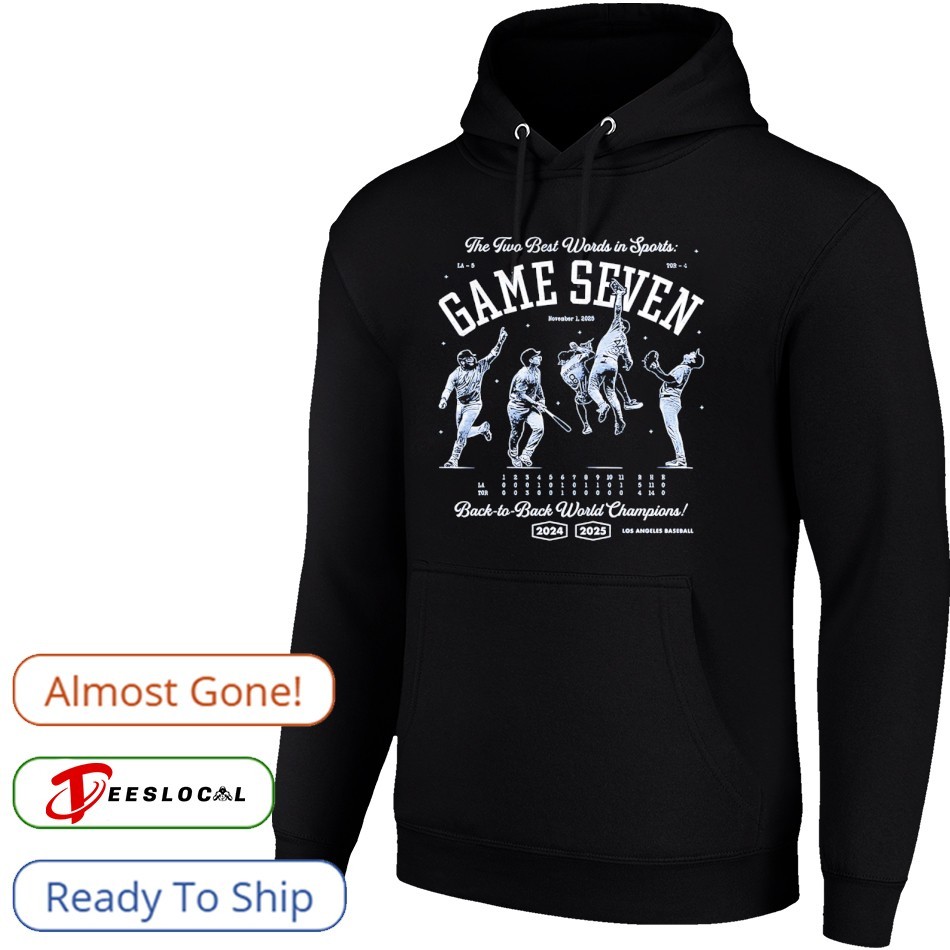 Los Angeles Dodgers the two best words in sports game seven back