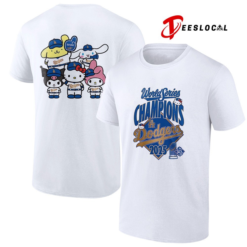 Los Angeles Dodgers x Hello Kitty and friends World Series