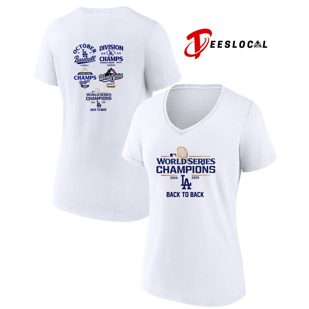 Los Angeles Dodgers x World Series Champions By Capital One 2025