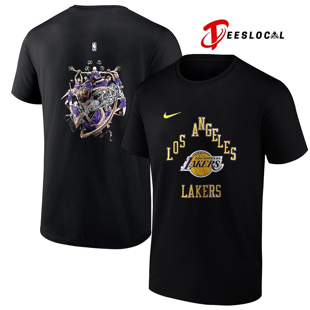 Los Angeles Lakers x One Piece Anime graphic shirt, hoodie