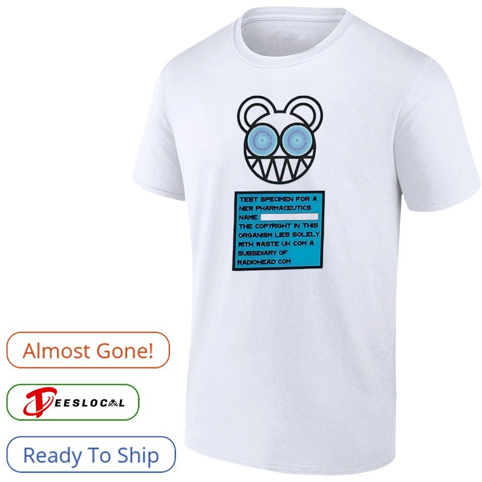 Modified bear Radiohead test specimen for a new pharmaceutics