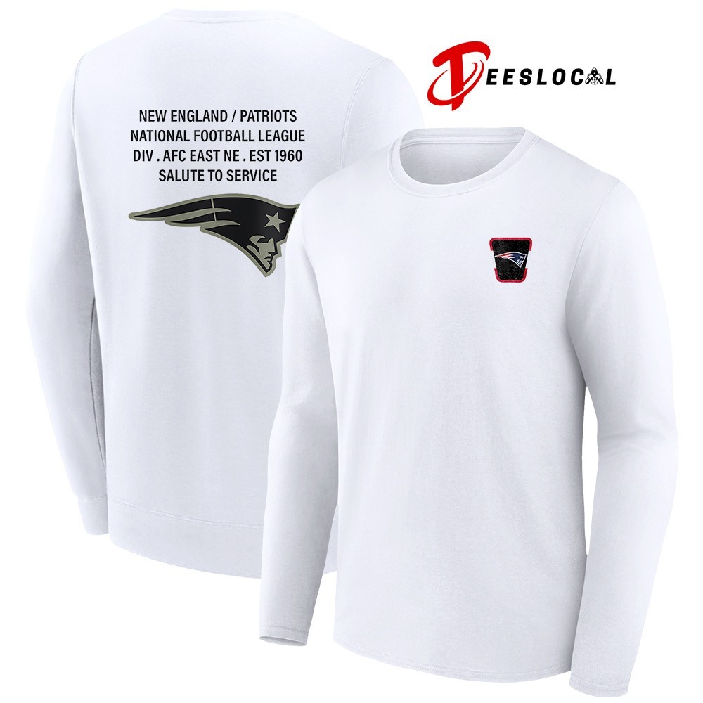patriots salute to service long sleeve shirt