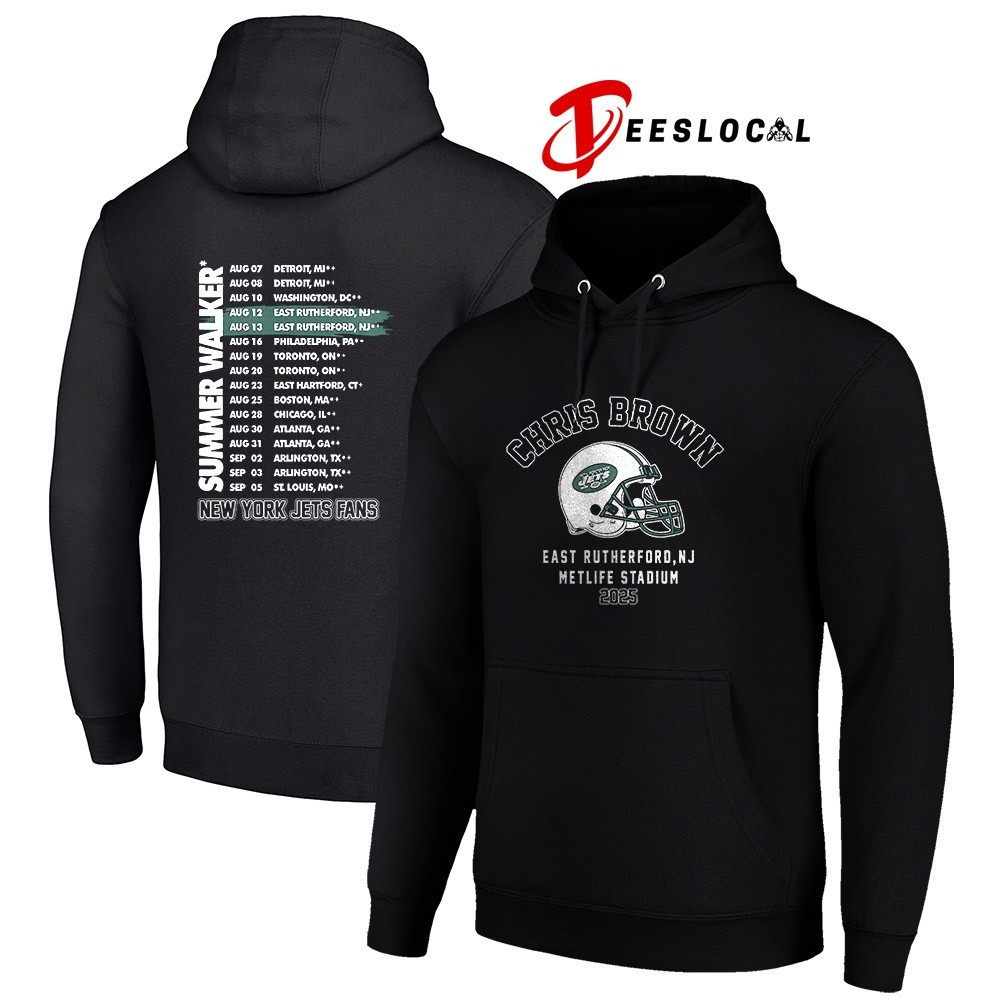 New York Jets x C Brown Breezy Bowl XX tour Summer Walker dates
