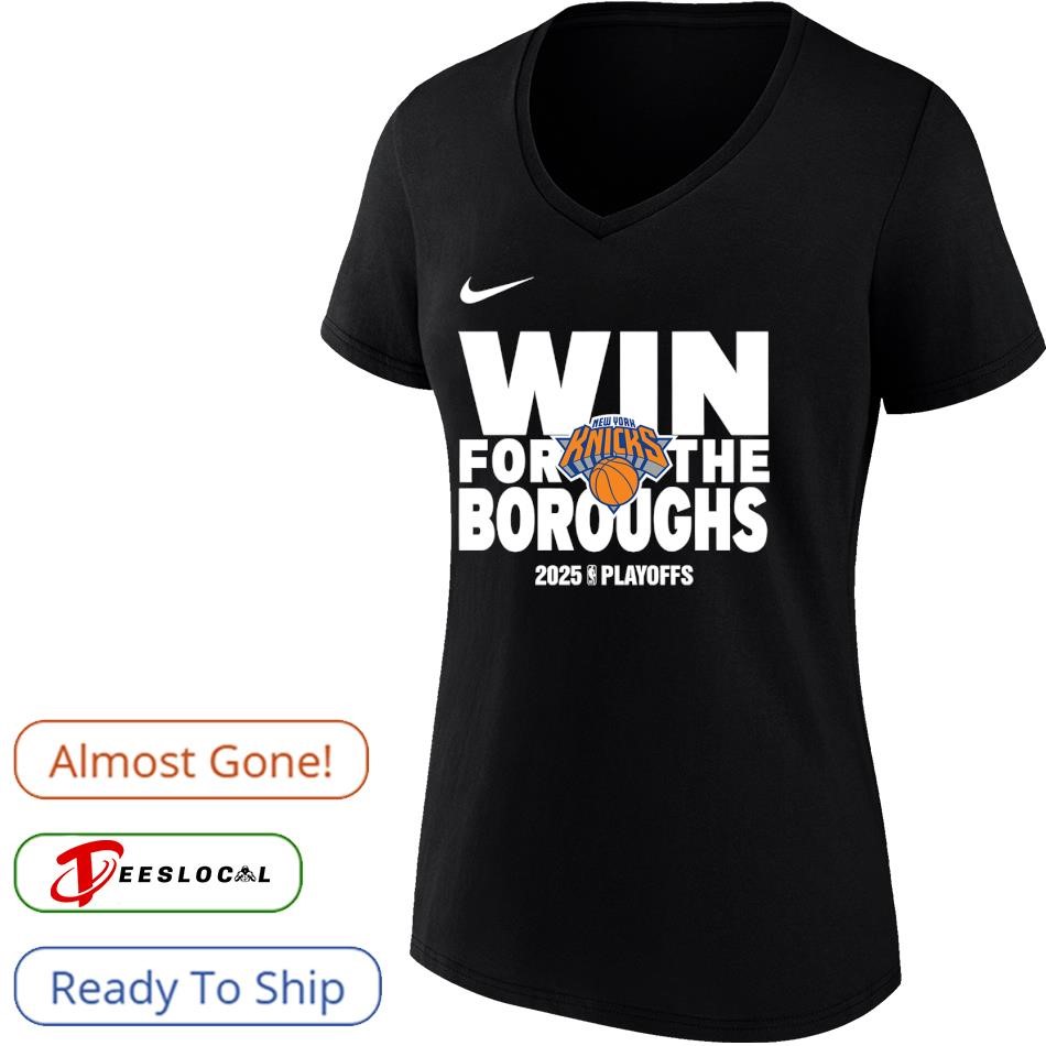 New York Knicks Win For The Boroughs 2025 Playoffs shirt, hoodie