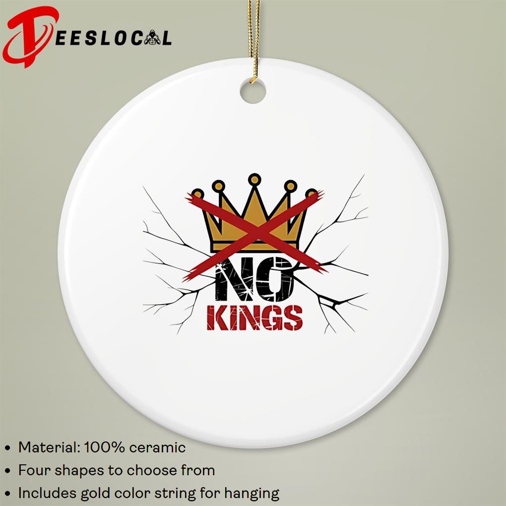 No Kings Crown Ornament, hoodie, sweater, long sleeve and tank top