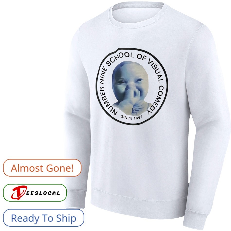 Number nine school of visual comedy since 1997 shirt, hoodie