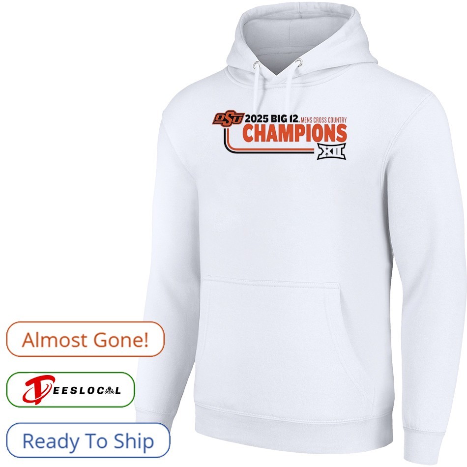 Oklahoma State Cowboys Big 12 Men's Cross Country Champions 2025