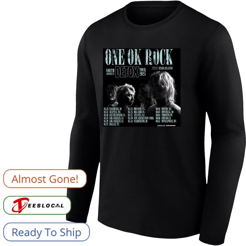 One ok rock North American Detox tour 2025 with stand Atlantic