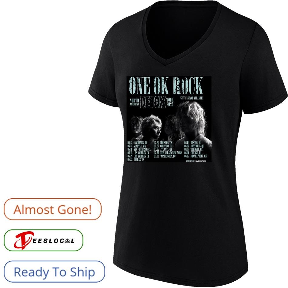 One ok rock North American Detox tour 2025 with stand Atlantic