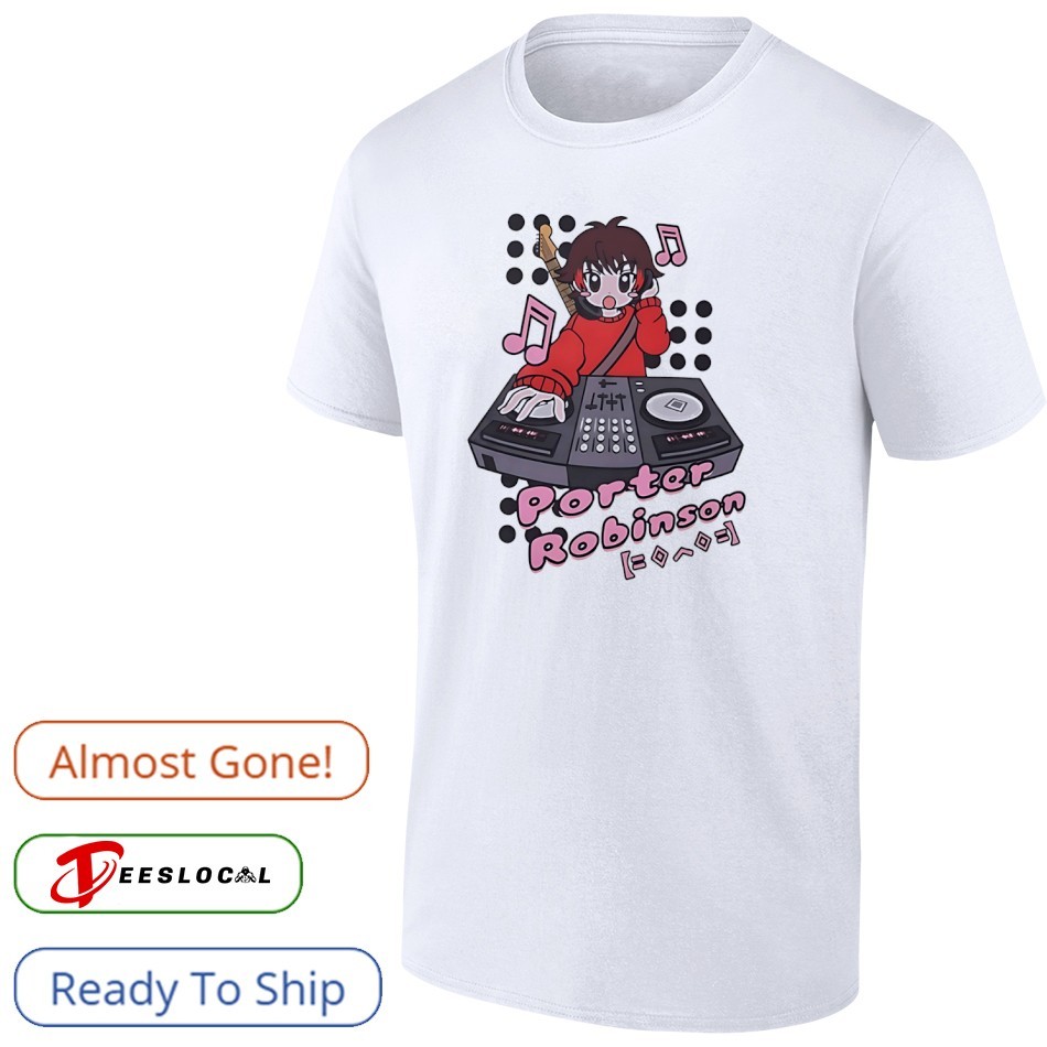 【新品未開封】PORTER ROBINSON グッズ Tシャツ Porter Robinson DJ music anime shirt, hoodie, sweater, long sleeve