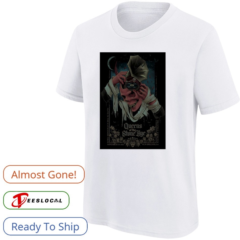 Queens of the Stone Age ツアーTシャツ Queens Of The Stone Age - Bat - Maroon Red t-shirt | eBay