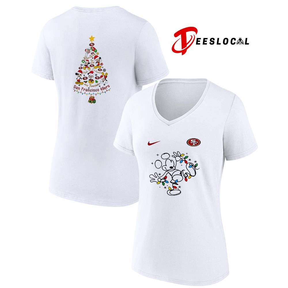 San Francisco 49ers x Mickey Mouse believe in the magic of